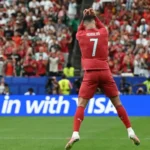RONALDO jadi pemain pertama jaring gol dalam enam Piala Dunia. -FOTO AFP